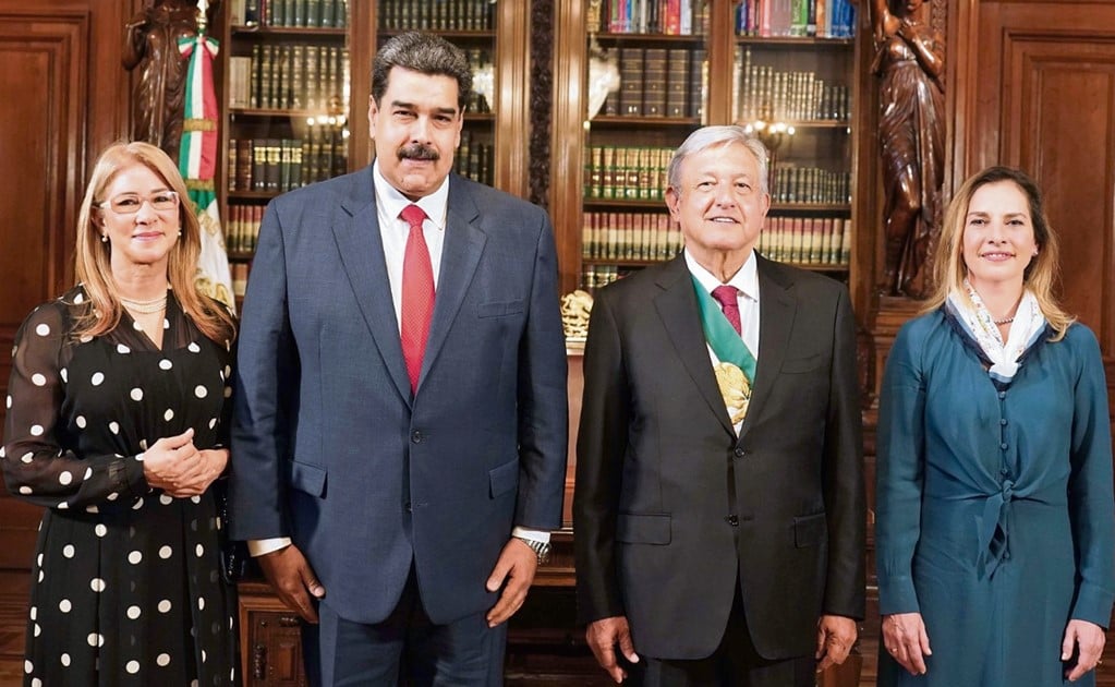 Maduro had to leave after lunch