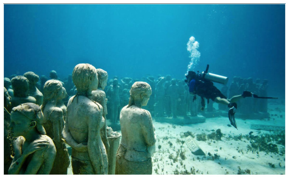 ¿Ya visitaste este asombroso museo subacuático en México? 