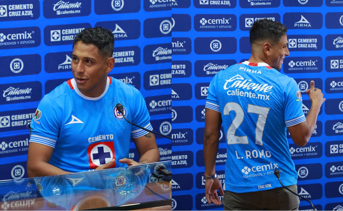 Luis Romo, en su regreso a Cruz Azul, asegura que "el objetivo es ser campeón"