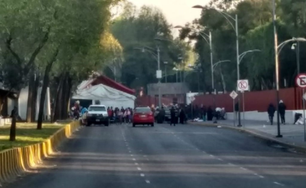 Antorcha Campesina y ex braseros de Zacatecas se plantan y bloquean accesos a San Lázaro