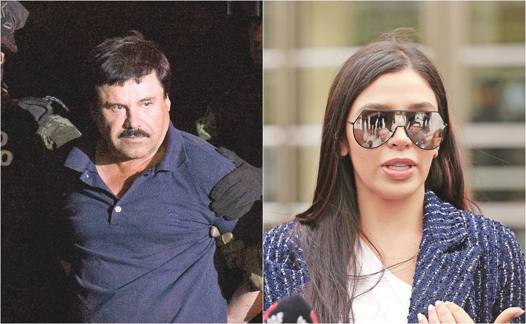 Juez niega a "El Chapo" petición de abrazar a su esposa Emma Coronel