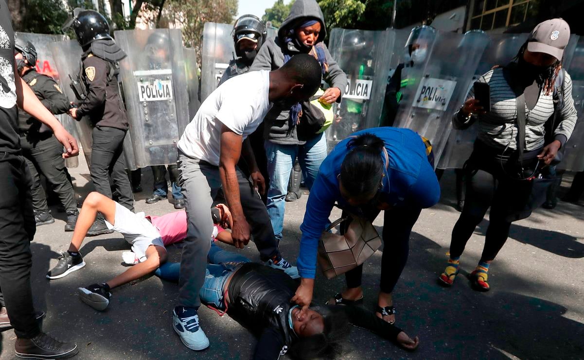 Tras manifestación de migrantes haitianos, Comar acuerda revisar cada caso