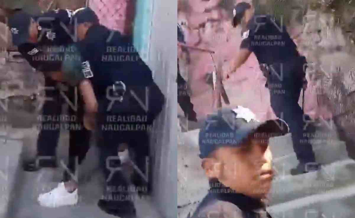 VIDEO: Denuncian presunto caso de abuso policial en Naucalpan