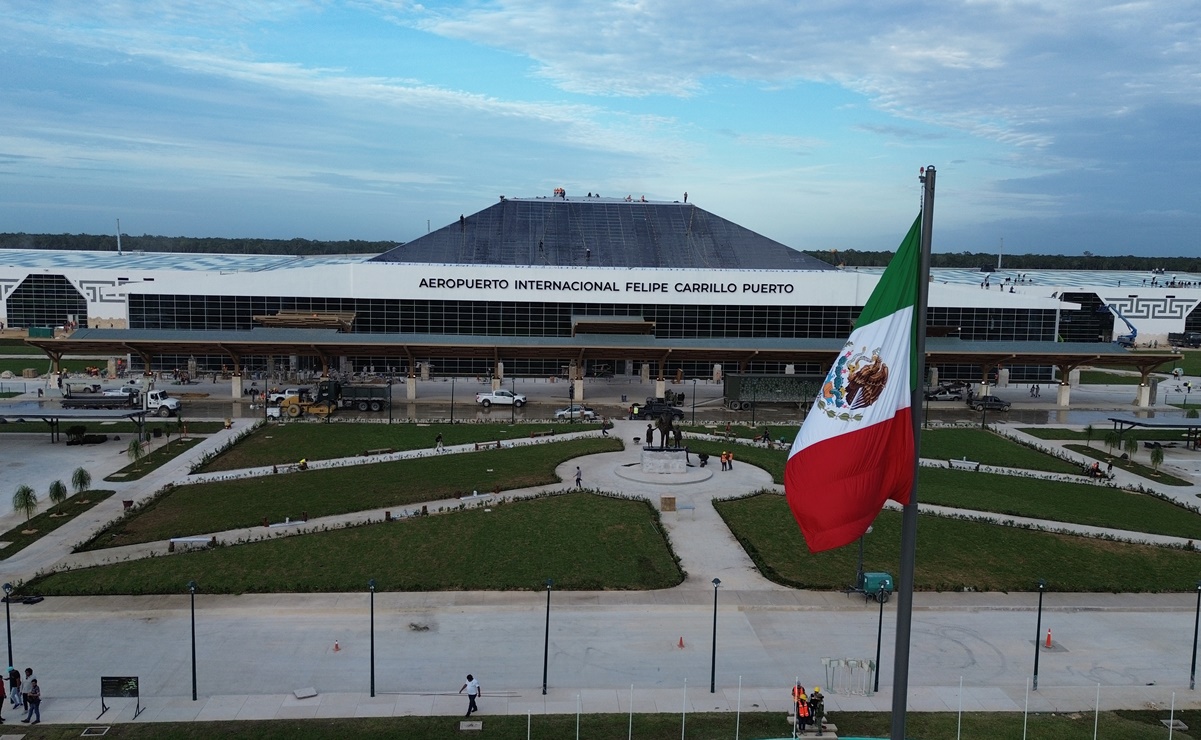 “Es muy importante este día”, dice AMLO previo a inaugurar el aeropuerto de Tulum