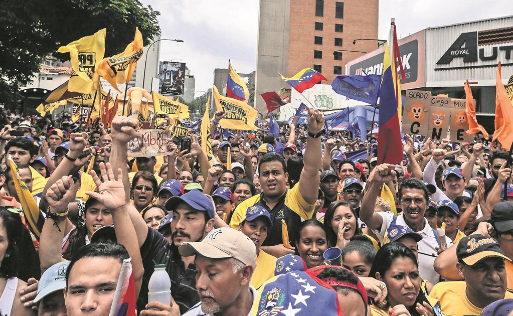 Oposición venezolana alista marcha contra Maduro 