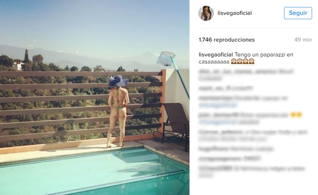 Lis Vega "enciende" Instagram con sexy video