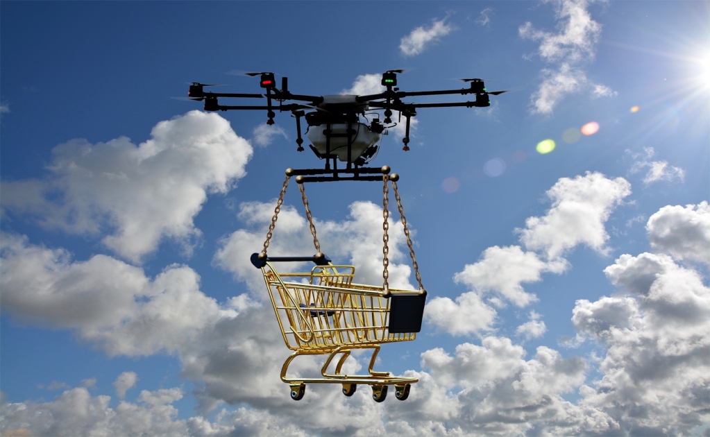 Autorizan los primeros drones para entregas