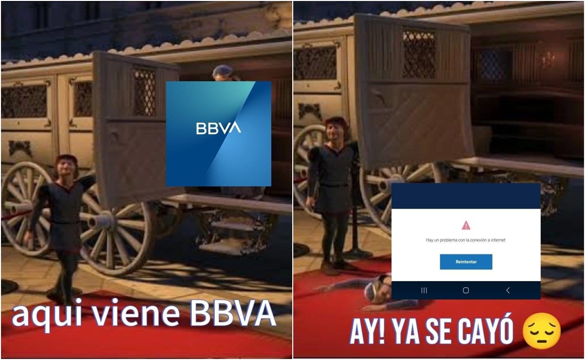 Fallas en app de BBVA desata ola de los mejores memes para evitar el enojo en plena quincena