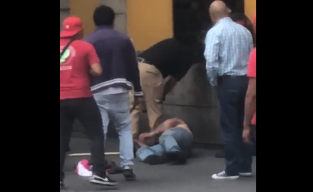 Video: Balacera en pleno Centro Histórico deja 3 lesionados