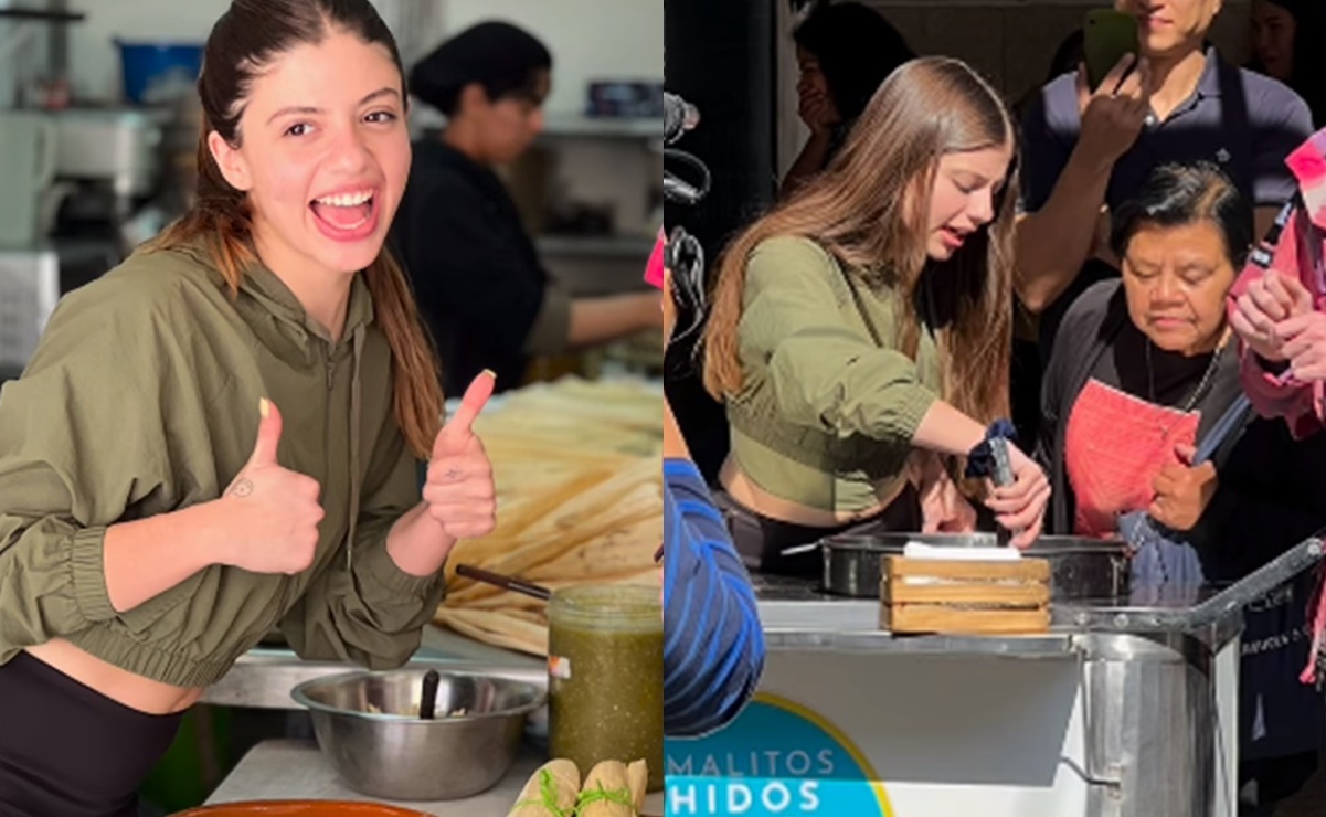 Daniela Parra seguirá vendiendo tamales, a pesar de que pronto va a estudiar en el CEA