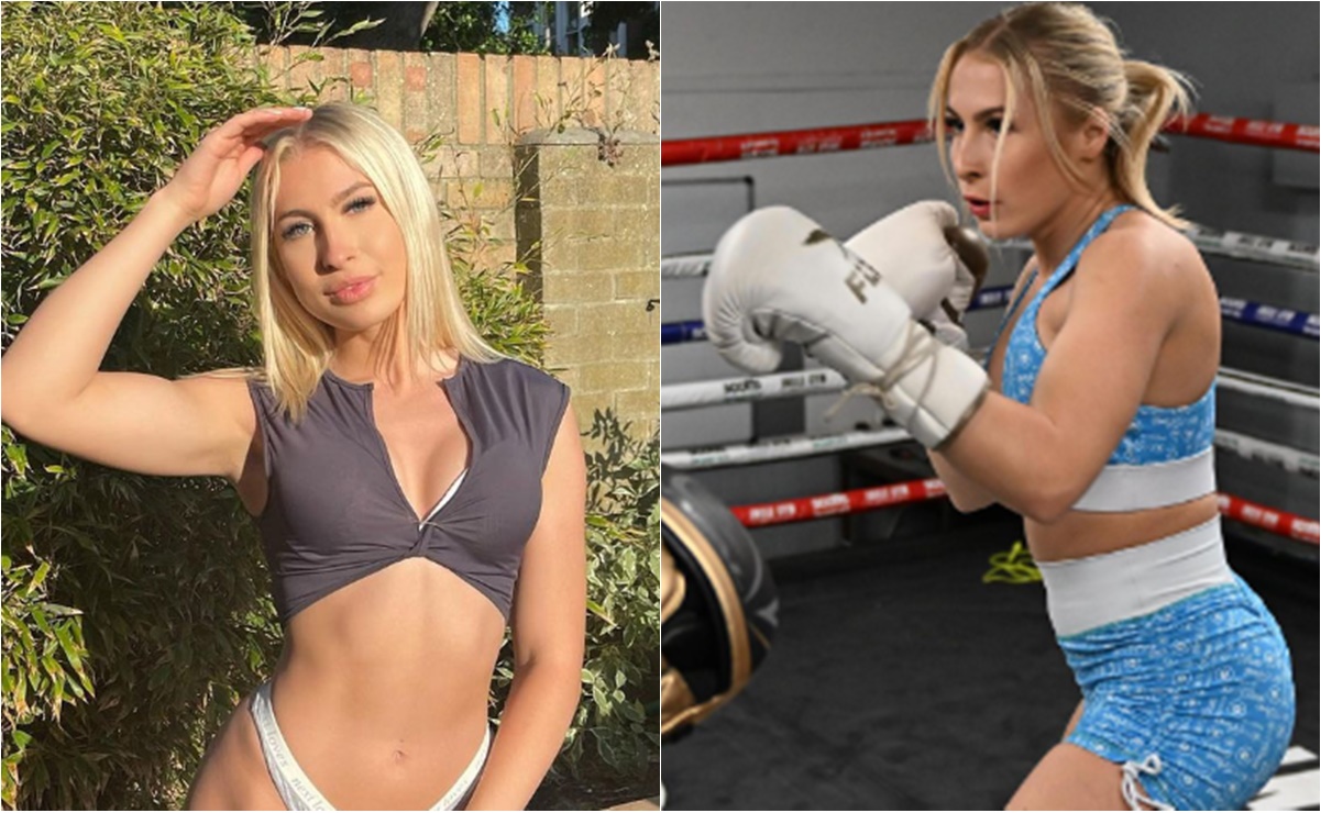 Astrid Wett, la modelo de OnlyFans que debutó como boxeadora