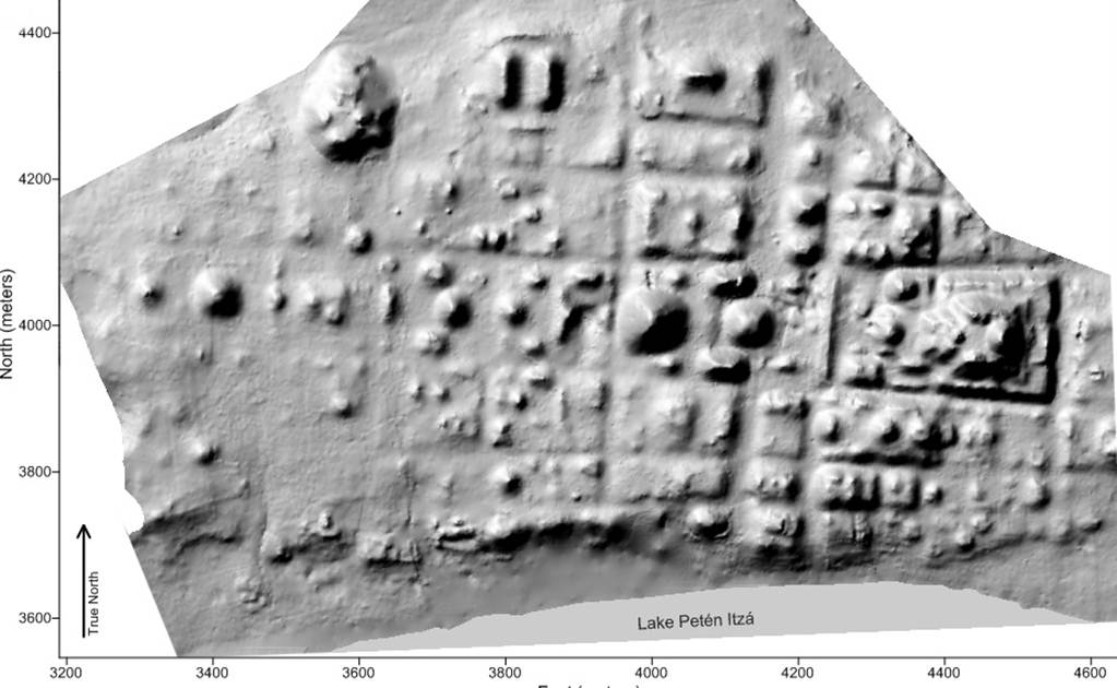 Hallan ciudad maya de 2,600 años con diseño inusual