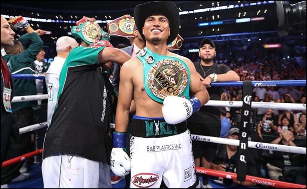 Mikey García recibió el título como Campeón Mundial Ligero del CMB