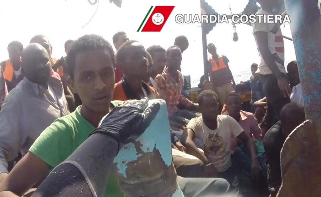 Italia rescata a 6 mil 500 inmigrantes en el Mediterráneo