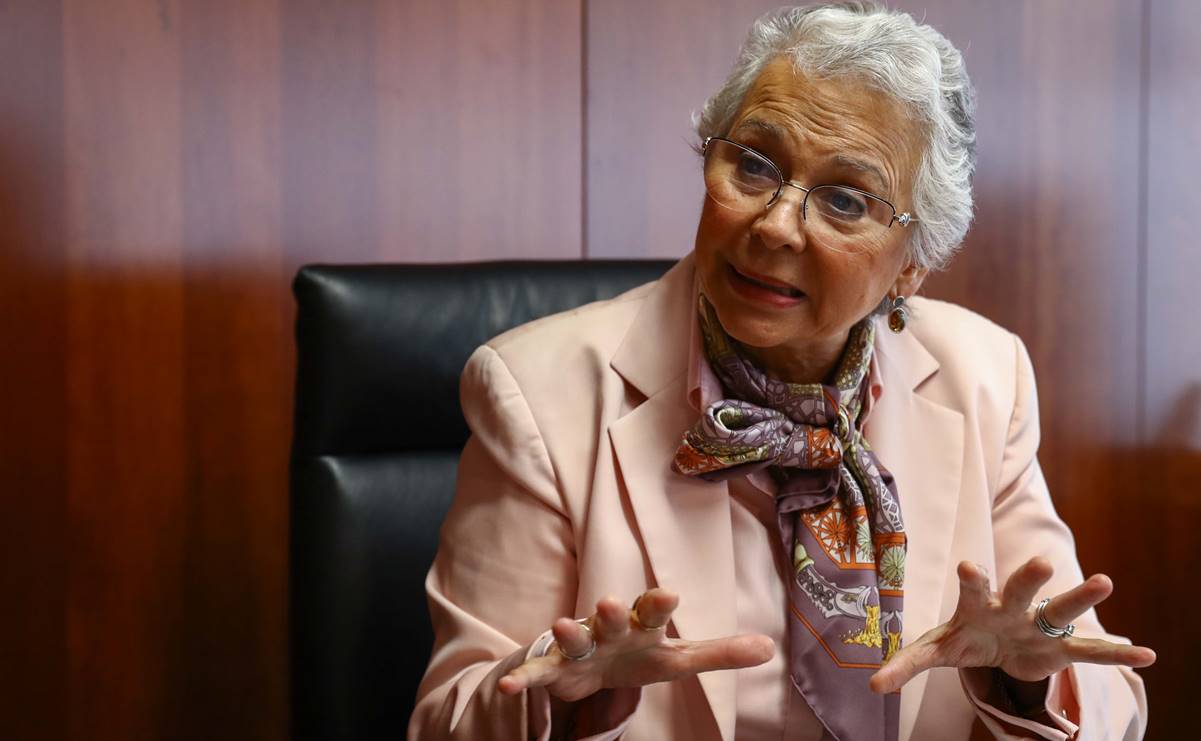 Olga Sánchez Cordero avisa a senadores que ese poder no tiene facultades para llevar a la Corte el "decretazo" de AMLO