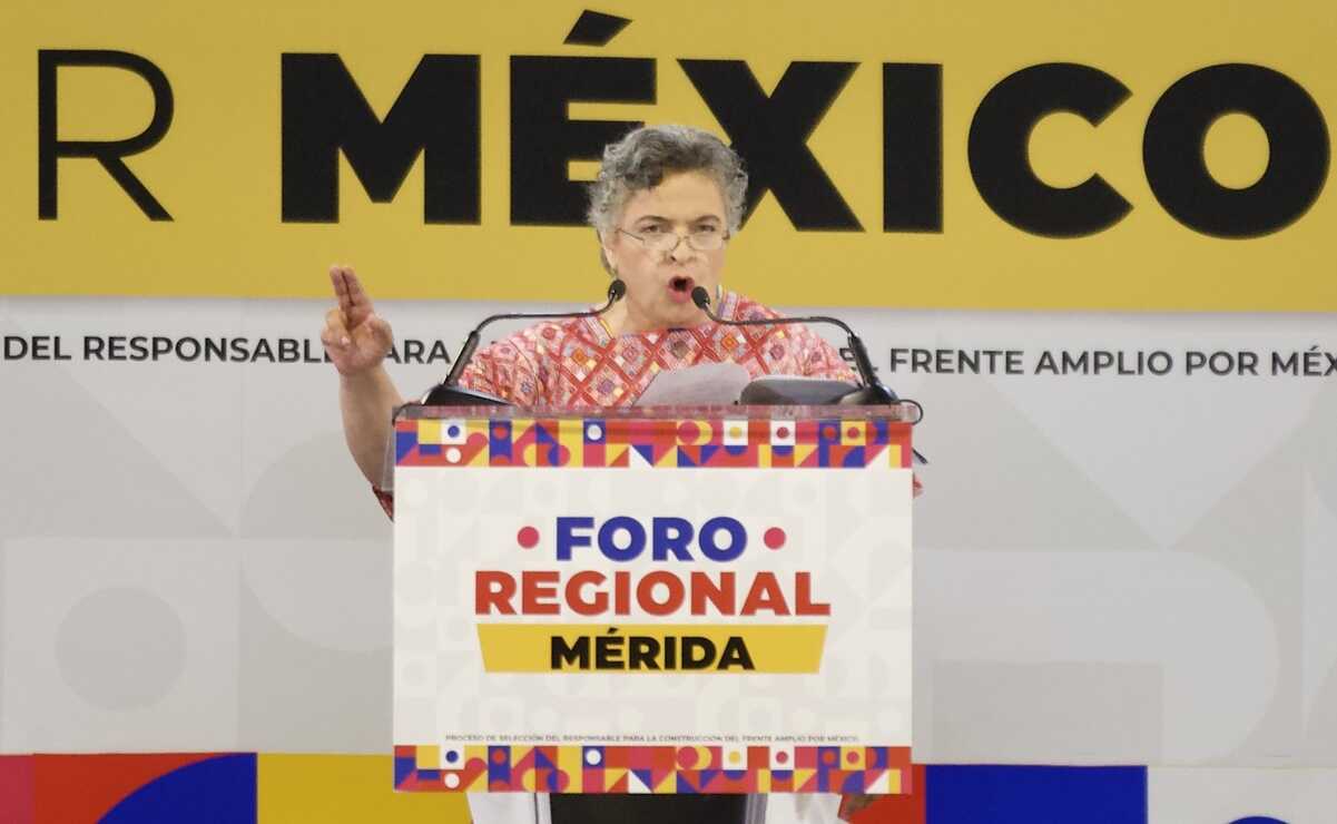 Beatriz Paredes: ridículo, que se diga que negocié salida de contienda del Frente