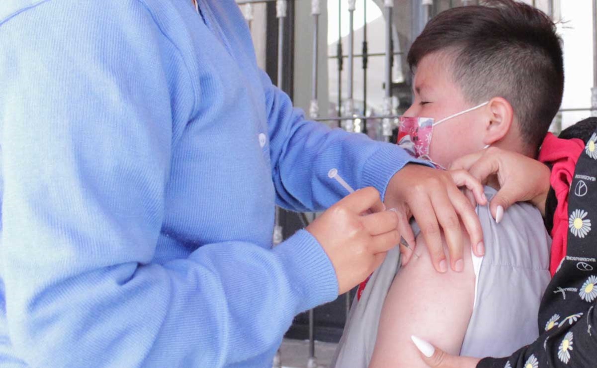 ¡Que no se te pase! Anuncian vacunación contra Covid para niños de 8 años en Edomex