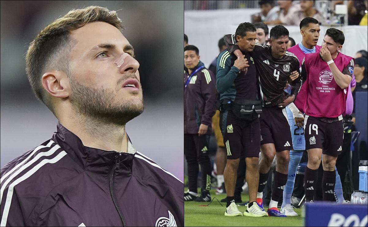 "Esta Copa va por ti", El emotivo mensaje de Santi Giménez a Edson Álvarez tras su lesión vs Jamaica