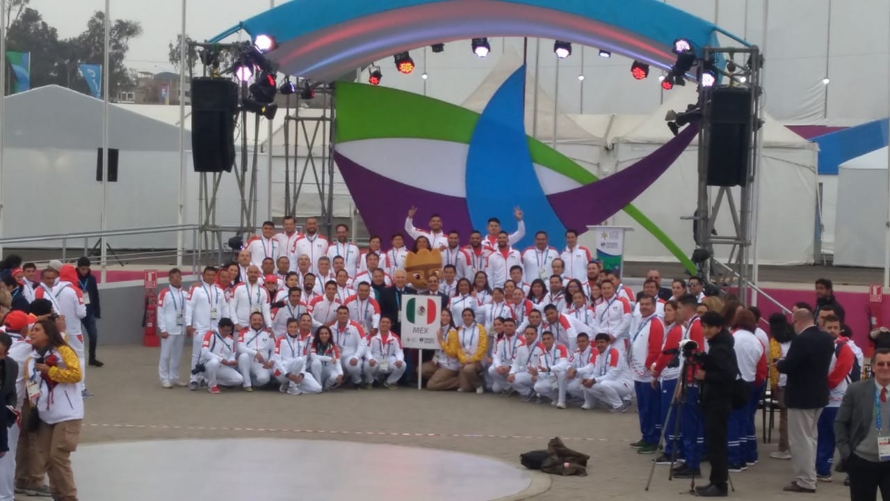 La bandera mexicana ya ondea en Lima para los Juegos Panamericanos