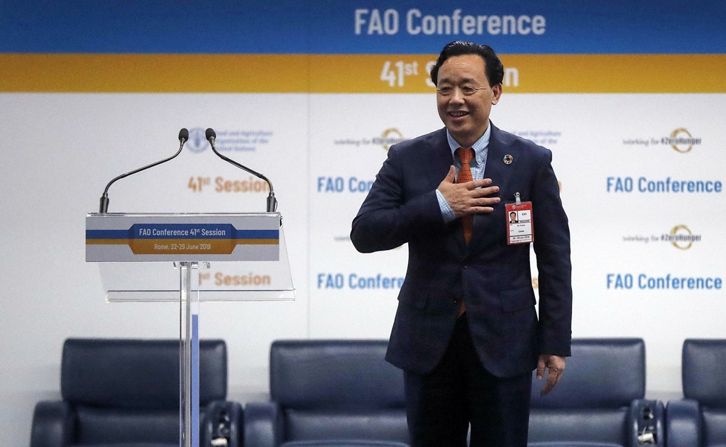 Ministro de agricultura de China es el nuevo director de la FAO