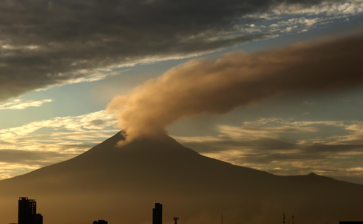 ¿Qué pasó con el volcán Popocatépetl este lunes 15 de enero?