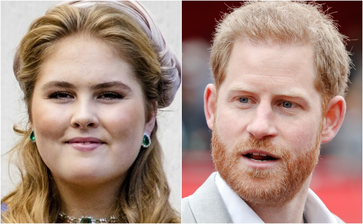 El príncipe Harry y princesa Amalia, los royals amenazados de muerte