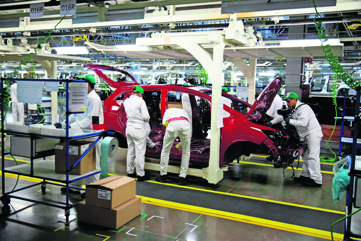 Industria automotriz exporta 528 mdd al día