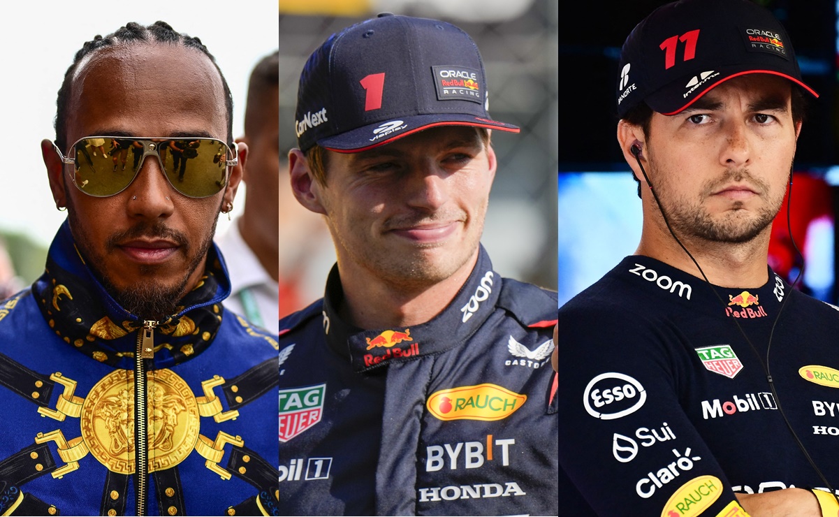 Verstappen defiende a Checo Pérez: “Lewis Hamilton está celoso, le es difícil perder”