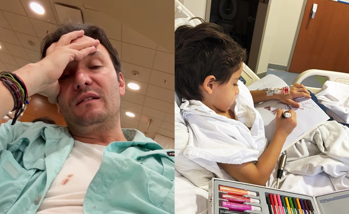 Kai, hijo de Adianez Hernández y Rodrigo Cachero sufre profunda lesión en la pierna