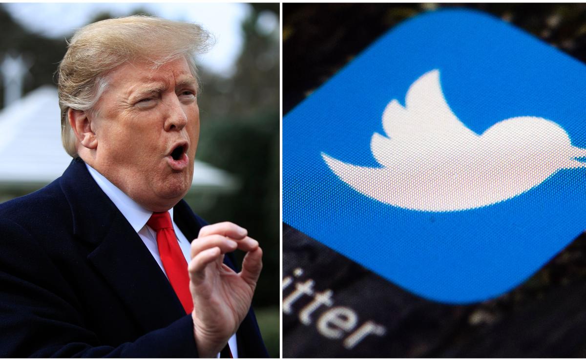 Twitter pierde valor en el mercado después de censurar a Donald Trump