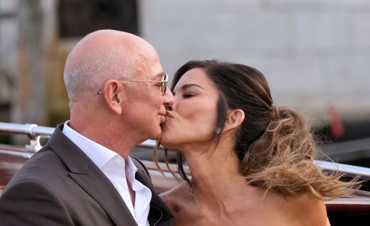 Jeff Bezos y Lauren Sánchez ya están casados, así es su millonario acuerdo prenupcial