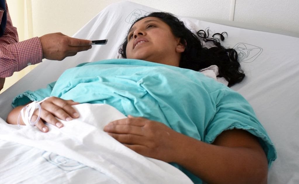 Extirpan tumor de 6 kilos a mujer en hospital de Texcoco