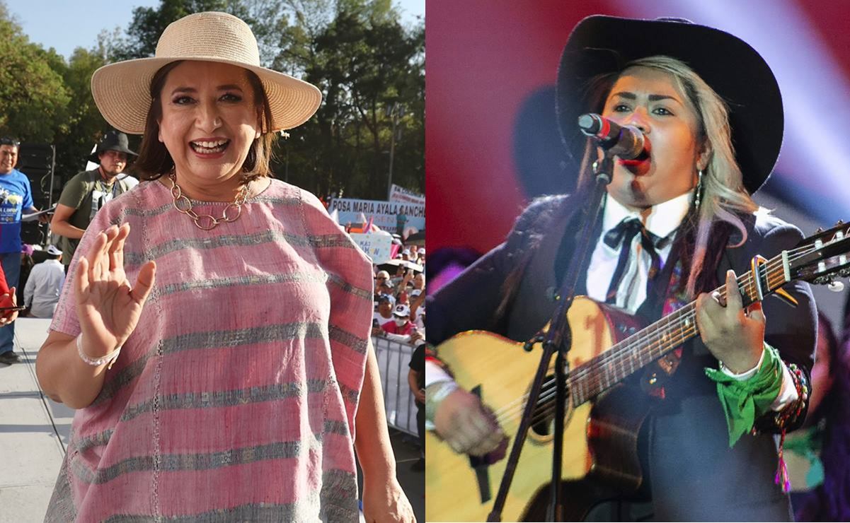 Xóchitl Gálvez responde a canción de Vivir Quintana: “Voy a ser su Compañera Presidenta”