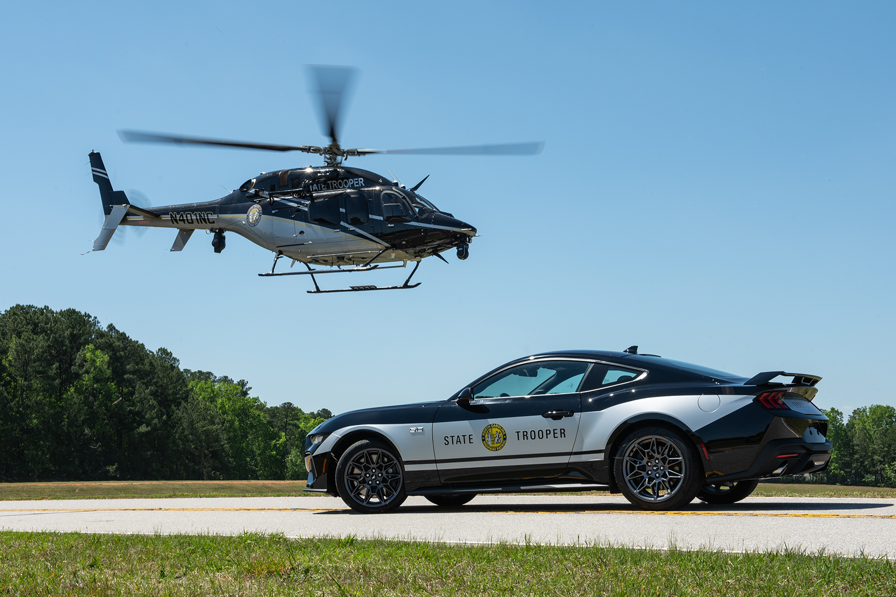 EU ahora tiene patrullas Ford Mustang