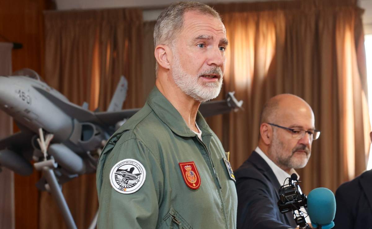 Felipe VI reacciona al desastre natural en Valencia, España
