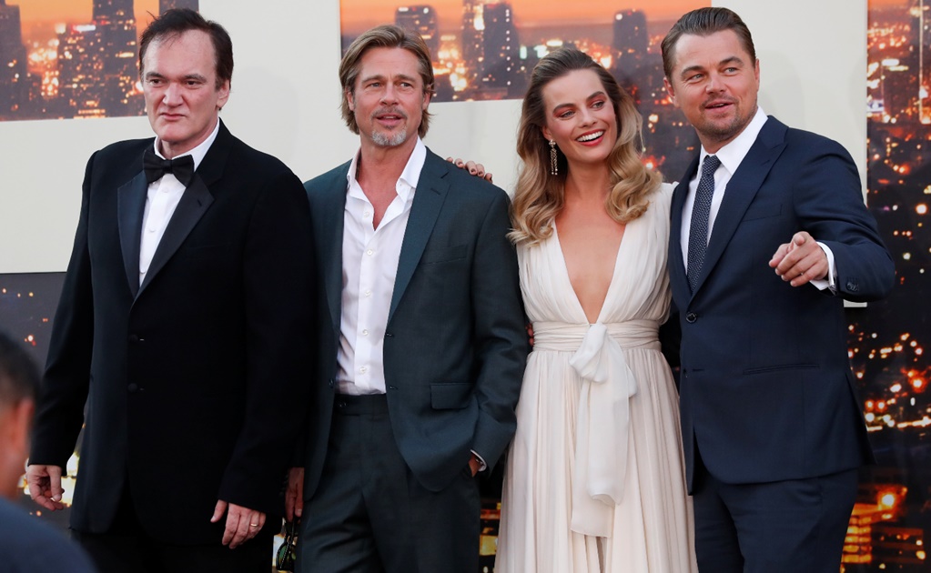 Brad Pitt y Leonardo DiCaprio se divierten en “Once Upon a Time in Hollywood”