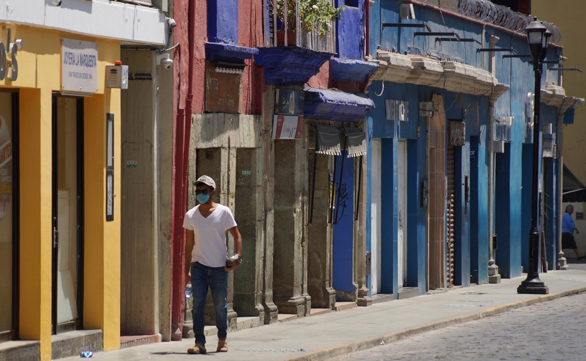 Ante aumento de Covid, comercios de Oaxaca cerrarán de forma escalonada