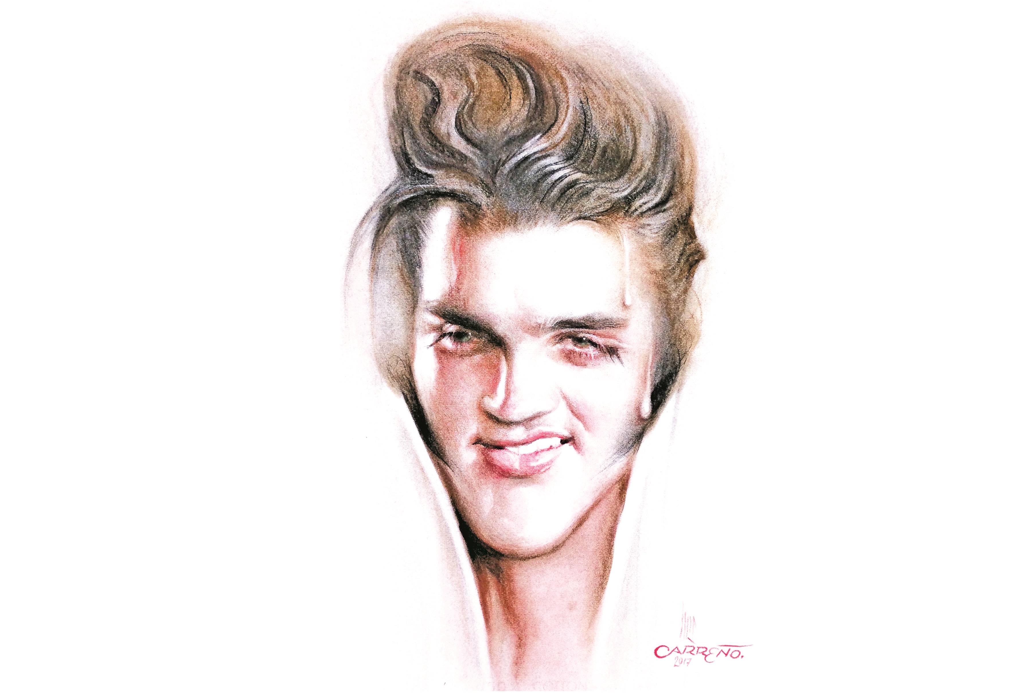 Elvis Presley con la corona bien puesta