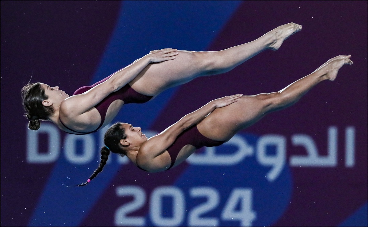 Las mexicanas Alejandra Orozco y Gabriela Agúndez consiguieron plaza olímpica a París 2024