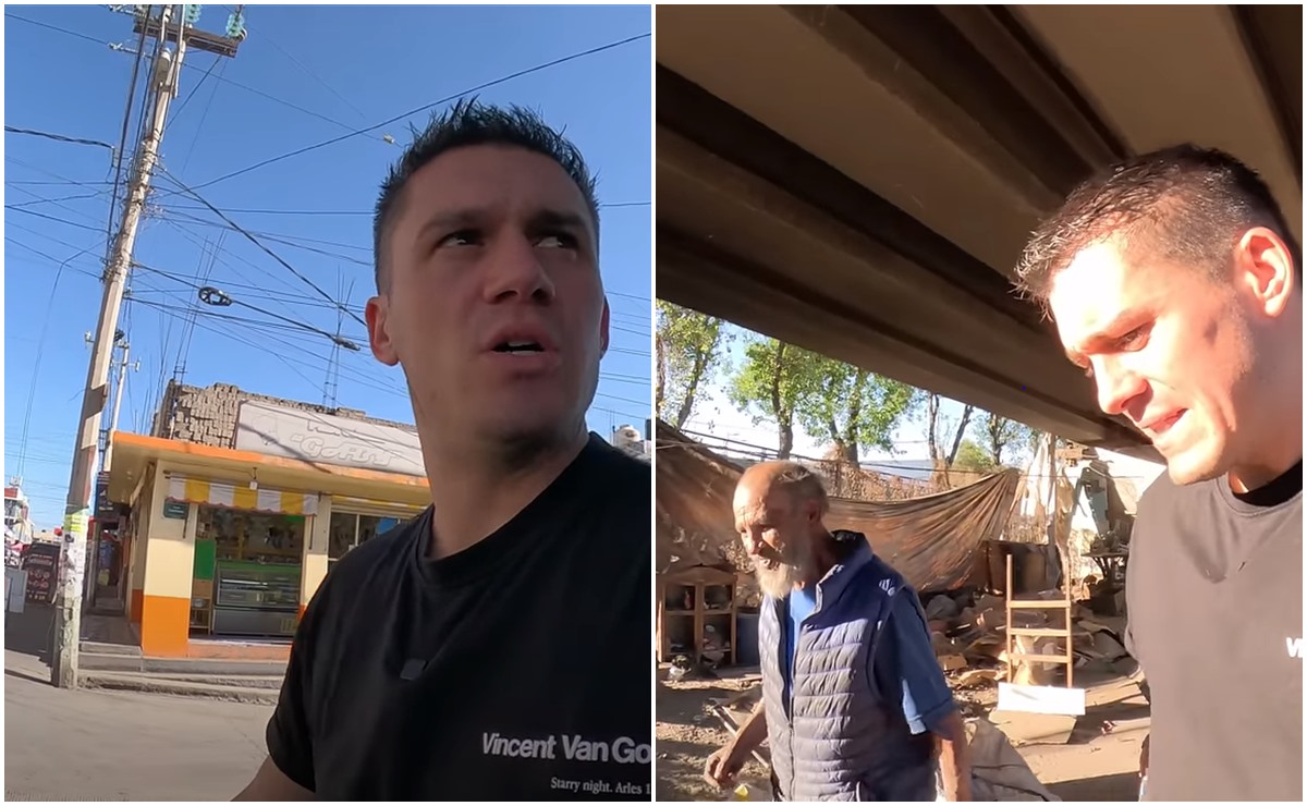 VIDEO: Youtuber italiano visita las “peores“ zonas del Estado de México y su reacción se vuelve viral