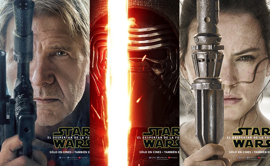 Publican pósters con personajes de la nueva "Star Wars"