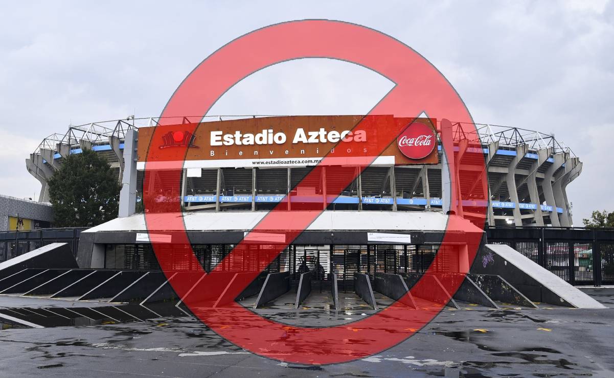 Estadio Azteca no pasó las pruebas exigidas por la FIFA ¿se quedará sin ser sede del Mundial?
