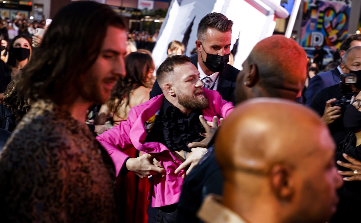 Conor McGregor y el escándalo que provocó en una alfombra roja