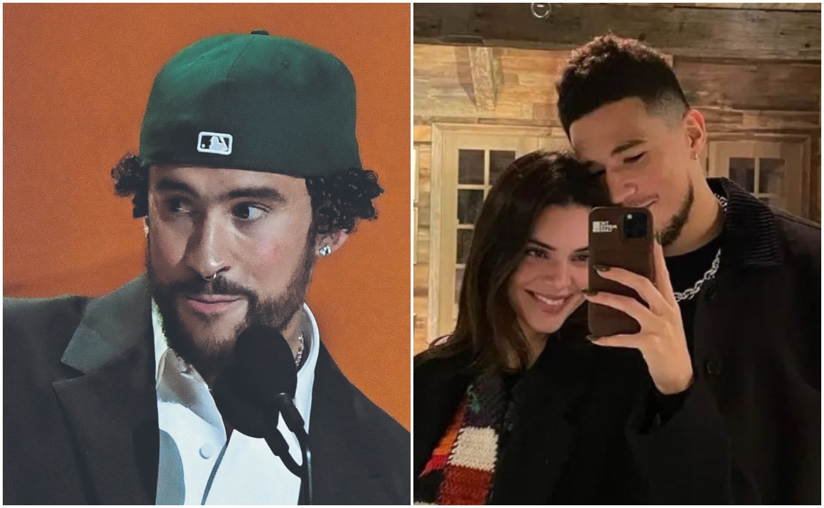 Bad Bunny, aparente novio de Kendall Jenner, lanza dardo contra Devin Booker, ex de la modelo