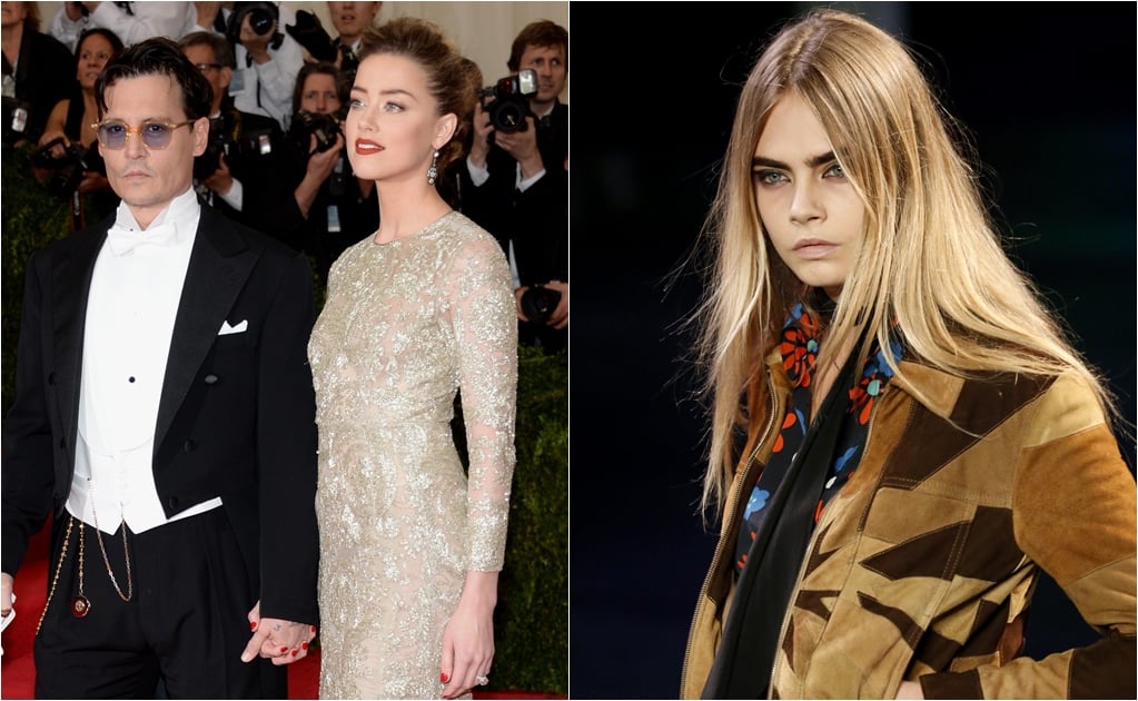 Cara Delevingne, ¿en ruptura de Johnny Depp y Amber Heard?
