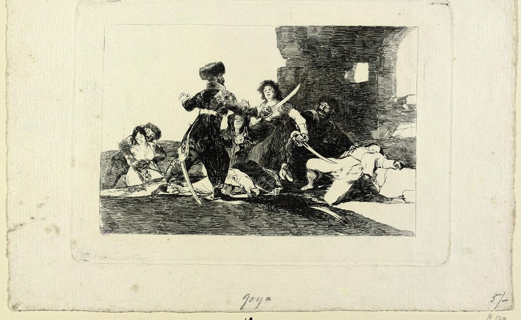 Expondrán "Los desastres de la guerra" de Goya