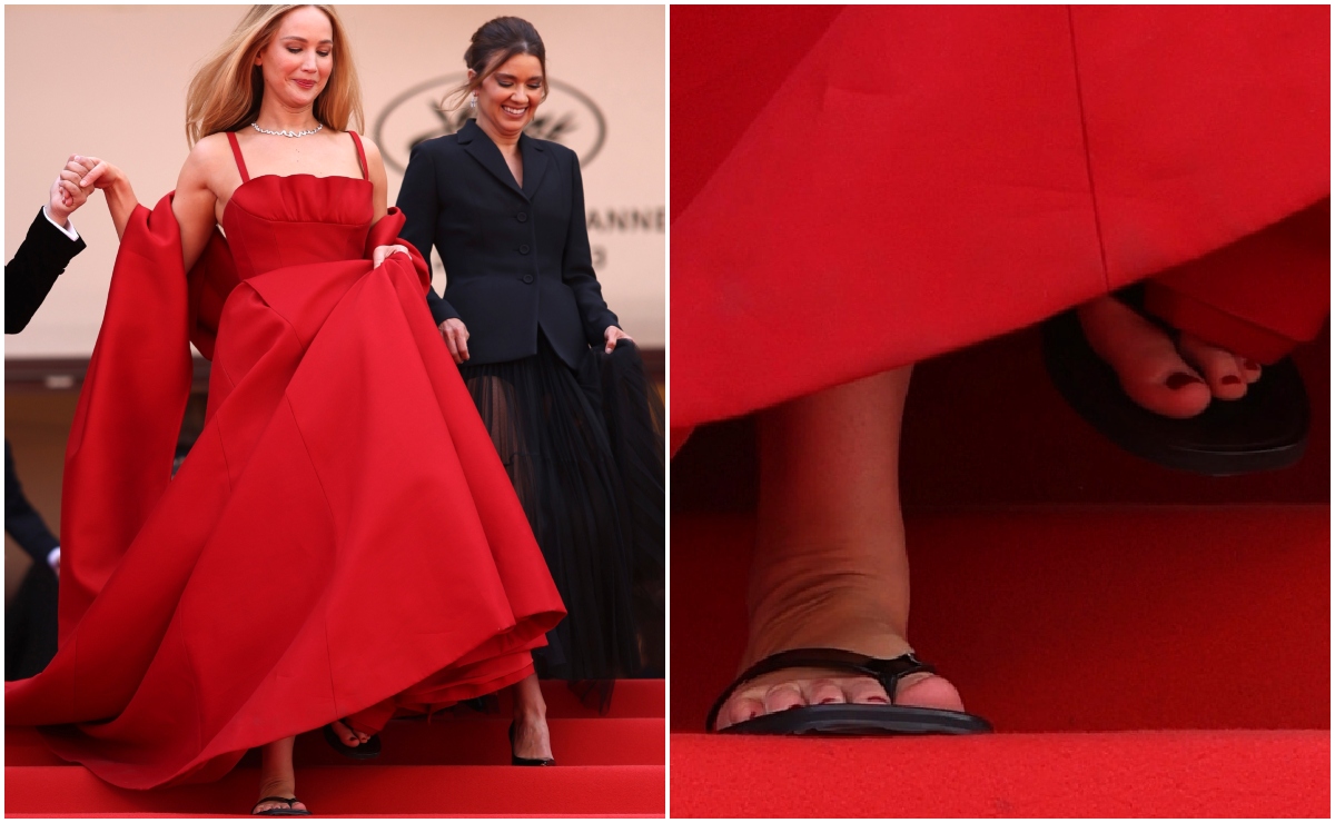 Jennifer Lawrence y las actrices que rompen el código de vestimenta en Cannes