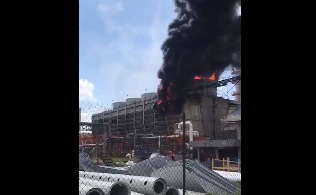 Se registra conato de incendio en refinería de Cadereyta; no se reportan personas lesionadas