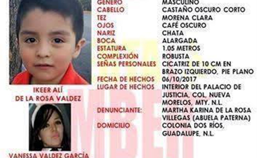 Localizan en Coahuila a niño secuestrado hace un año en Nuevo León