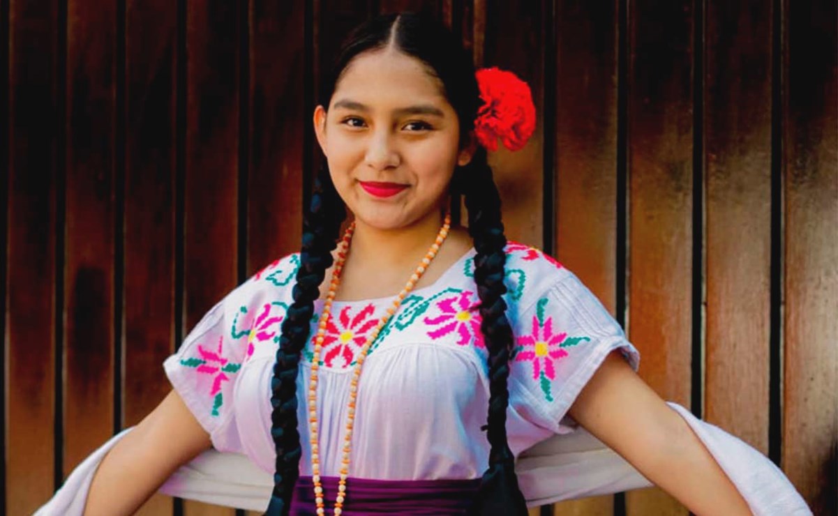 Alumna de CCH Oriente representa a México con danza folclórica en festival de Italia